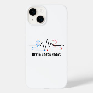 Telefoonhoesje 'Brein Boven Hart' Case-Mate iPhone 14 Hoesje