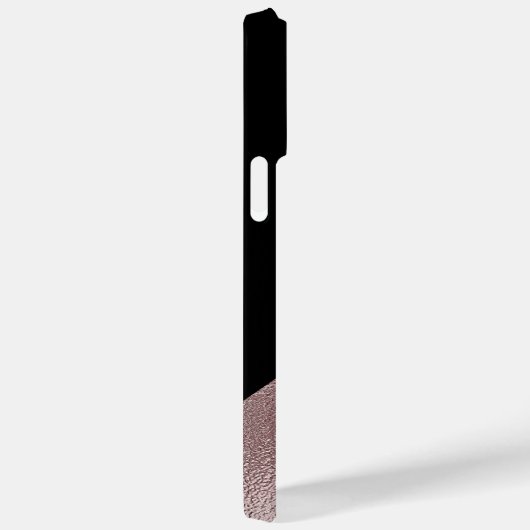 Telefoonhoesje - faux roze metallic Case-Mate iPhone case (Achterkant / Rechts)