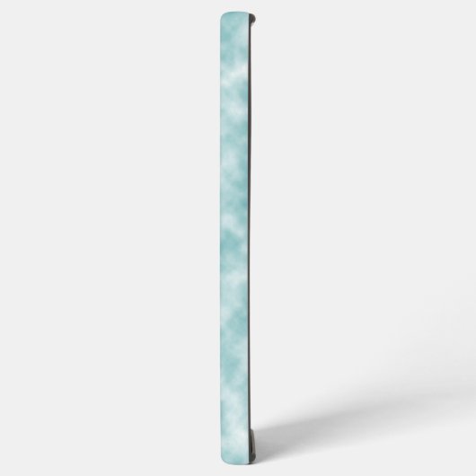 Telefoonhoesje - gestileerde zeepaardje in water samsung galaxy hoesje (Linkerkant)