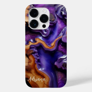 Telefoonhoesje Hars, Burl Wood Design Case-Mate iPhone 14 Pro Hoesje