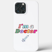 Telefoonhoesje "Ik ben een dokter" Case-Mate iPhone Case (Achterkant)