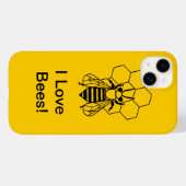 Telefoonhoesje - Ik hou van Bijen! Case-Mate iPhone Case (Achterkant (horizontaal))