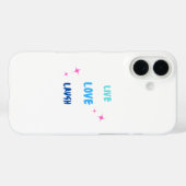 Telefoonhoesje live love laugh.  Case-Mate iPhone case (Achterkant (horizontaal))