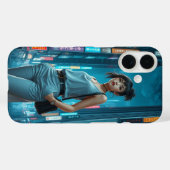 telefoonhoesje meisje in Tokyo Case-Mate iPhone Case (Achterkant (horizontaal))