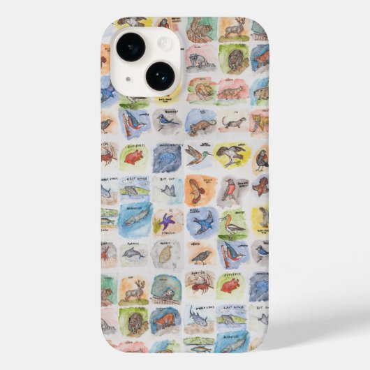Telefoonhoesje met afbeeldingen dieren Case-Mate iPhone case (Achterkant)