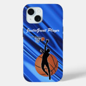Telefoonhoesje met een basketbalthema Case-Mate iPhone case (Achterkant)
