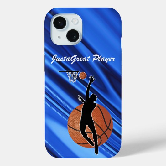 Telefoonhoesje met een basketbalthema Case-Mate iPhone case (Achterkant)