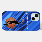 Telefoonhoesje met een basketbalthema Case-Mate iPhone case (Achterkant (horizontaal))