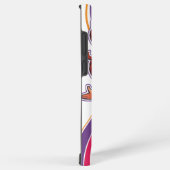 Telefoonhoesje met een vrolijk meisje erop, kleurr samsung galaxy hoesje (Rechterkant)