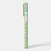 Telefoonhoesje met golflengtes in wit Case-Mate iPhone case (Achterkant / Links)