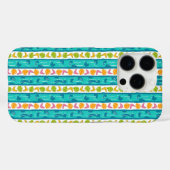 Telefoonhoesje met golflengtes in wit Case-Mate iPhone case (Achterkant (horizontaal))