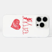Telefoonhoesje met hart en Mia's naam Case-Mate iPhone Case (Achterkant (horizontaal))