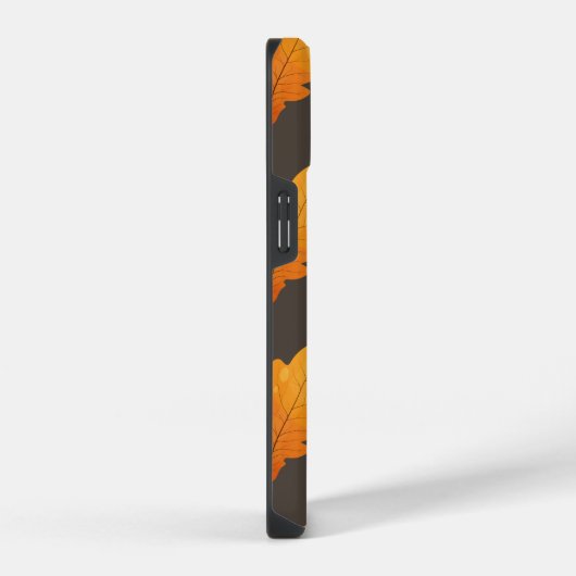 Telefoonhoesje met herfstbladeren iPhone hoesje (Rechterkant)