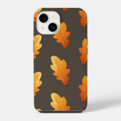 Telefoonhoesje met herfstbladeren iPhone hoesje (Achterkant)