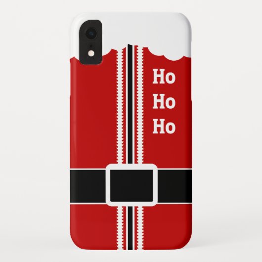Telefoonhoesje met Kerstman pak Case-Mate iPhone Case (Achterkant)