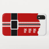 Telefoonhoesje met Kerstman pak Case-Mate iPhone Case (Achterkant (horizontaal))