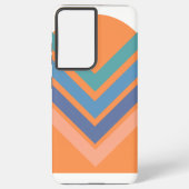 Telefoonhoesje met kleurrijke kunst samsung galaxy hoesje (Achterkant)