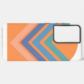 Telefoonhoesje met kleurrijke kunst samsung galaxy hoesje (Achterkant horizontaal)