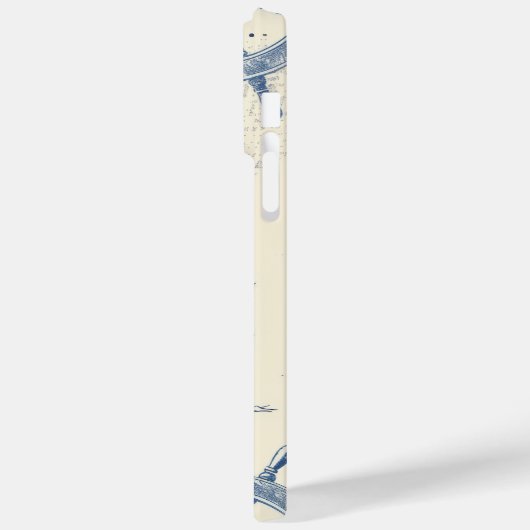 Telefoonhoesje met Marine Elements Case-Mate iPhone Case (Achterkant / Links)