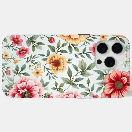 telefoonhoesje met mooie bloemen iPhone 15 Pro Ma Case-Mate iPhone Case (Achterkant (horizontaal))