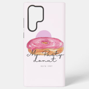 Telefoonhoesje met pasteidonut samsung galaxy hoesje