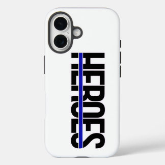 telefoonhoesje met politie steun iPhone 16 hoesje