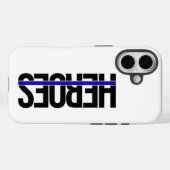 telefoonhoesje met politie steun Case-Mate iPhone case (Achterkant (horizontaal))
