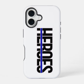 telefoonhoesje met politie steun iPhone 16 hoesje