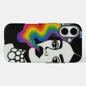 Telefoonhoesje met regenboog rook Case-Mate iPhone case (Achterkant (horizontaal))