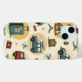 Telefoonhoesje met reispatroon Case-Mate iPhone case (Achterkant (horizontaal))