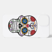 Telefoonhoesje met schedel iPhone hoesje (Achterkant horizontaal)