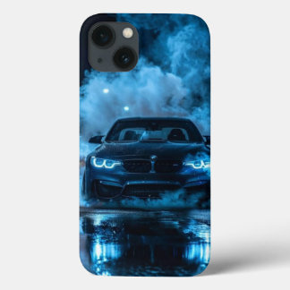 Telefoonhoesje met sportwagen Midnight Blue Case-Mate iPhone Case