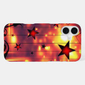Telefoonhoesje met sterren iPhone hoesje (Achterkant horizontaal)