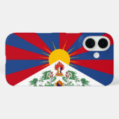 Telefoonhoesje met Tibetaanse vlag Case-Mate iPhone Case (Achterkant (horizontaal))