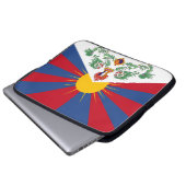 Telefoonhoesje met Tibetaanse vlag Laptop Sleeve (Voorkant onderkant)
