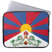 Telefoonhoesje met Tibetaanse vlag Laptop Sleeve (Voorkant)
