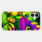 Telefoonhoesje met wezens iPhone hoesje (Achterkant horizontaal)