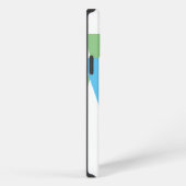 Telefoonhoesje MONOGRAM INITIËLE NAAM iPhone bewer iPhone Hoesje (Rechterkant)