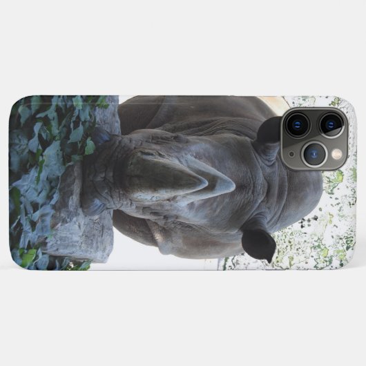 Telefoonhoesje _ neushoorn Case-Mate iPhone case (Achterkant (horizontaal))