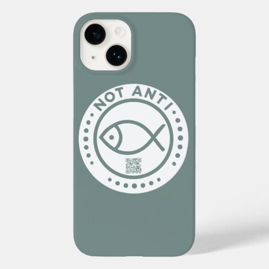 Telefoonhoesje NotAntiFish slagschip grijs Case-Mate iPhone Case (Achterkant)