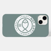 Telefoonhoesje NotAntiFish slagschip grijs Case-Mate iPhone Case (Achterkant (horizontaal))