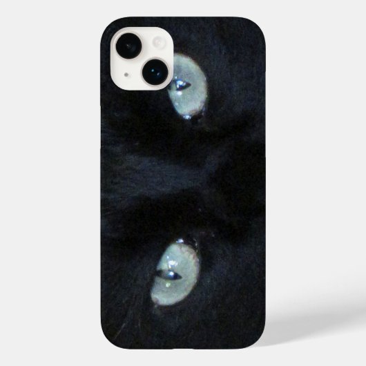 Telefoonhoesje - Ogen van zwarte kat Case-Mate iPhone Case (Achterkant)