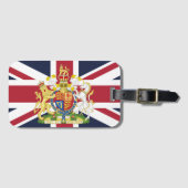 Telefoonhoesje onder Britse vlag Bagagelabel (Voorkant (horizontaal))