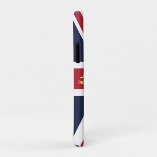 Telefoonhoesje onder Britse vlag Case-Mate iPhone Case (Achterkant/rechts)