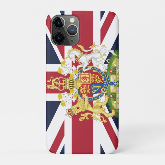 Telefoonhoesje onder Britse vlag Case-Mate iPhone Case (Achterkant)