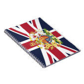 Telefoonhoesje onder Britse vlag Notitieboek (Rechterzijde)