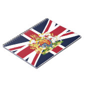 Telefoonhoesje onder Britse vlag Notitieboek (Linkerzijde)