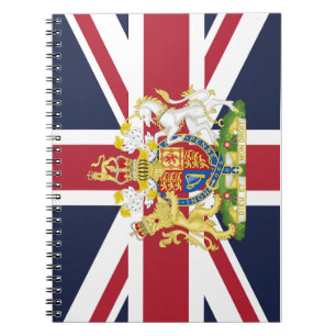 Telefoonhoesje onder Britse vlag Notitieboek