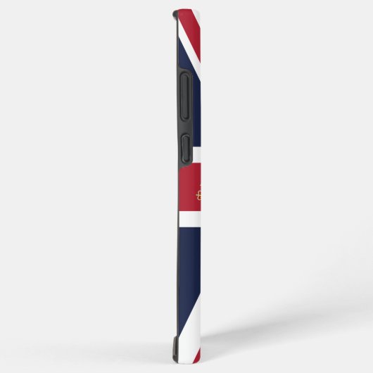 Telefoonhoesje onder Britse vlag Samsung Galaxy Hoesje (Rechterkant)