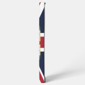 Telefoonhoesje onder Britse vlag Samsung Galaxy Hoesje (Linkerkant)